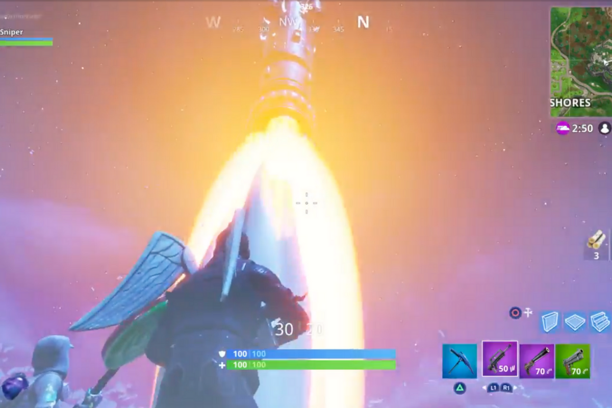 What the Heck Was Up With That Fortnite Rocket Launch?